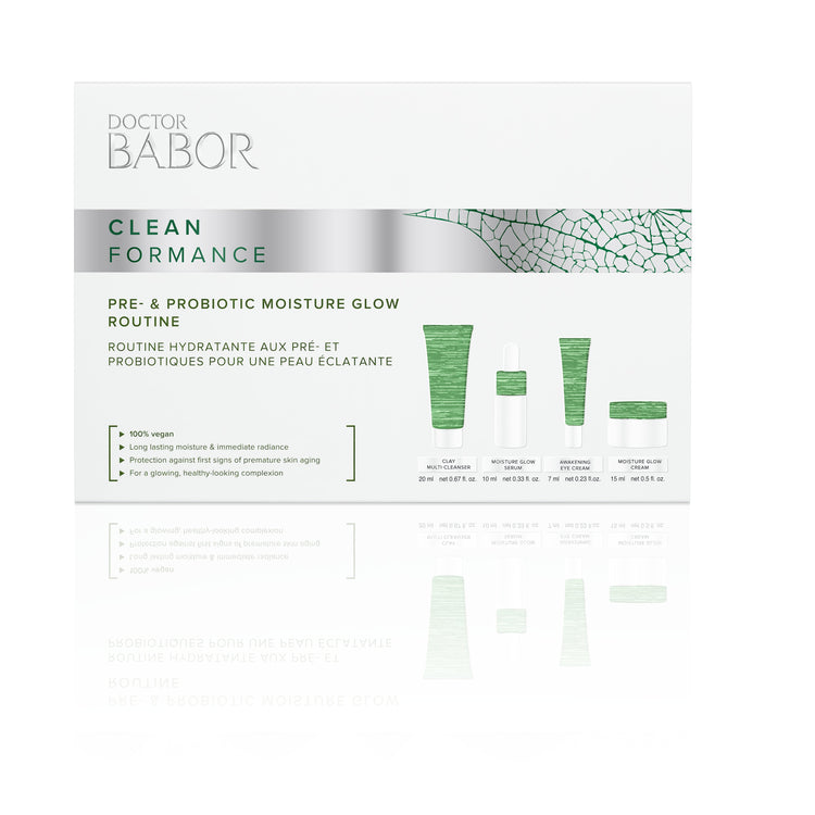 Pre & Probiotic Moisture Glow Routine Set