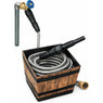 40' Metal Garden Hose w/Hose Bucket