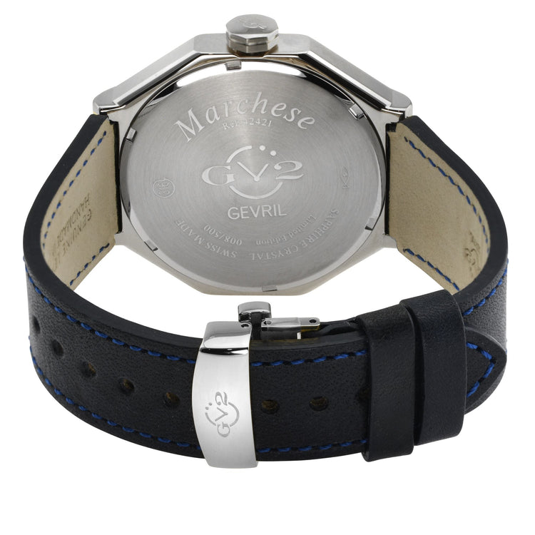 GV2 Mens Marchese Swiss Quartz Watch