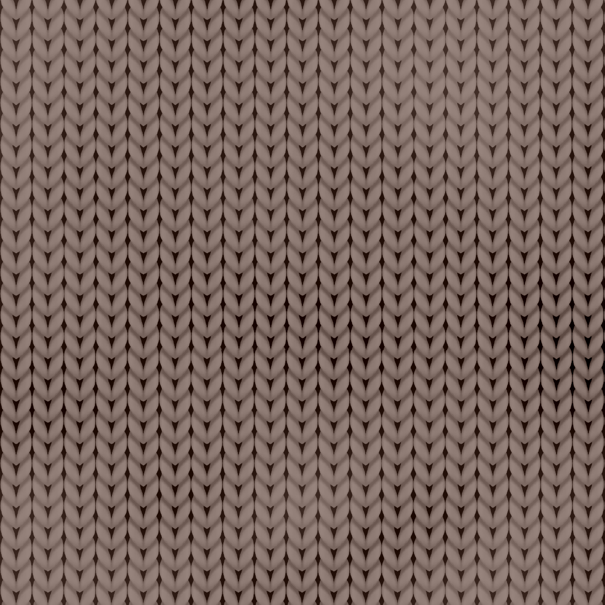 Close-up of a brown knitted fabric texture