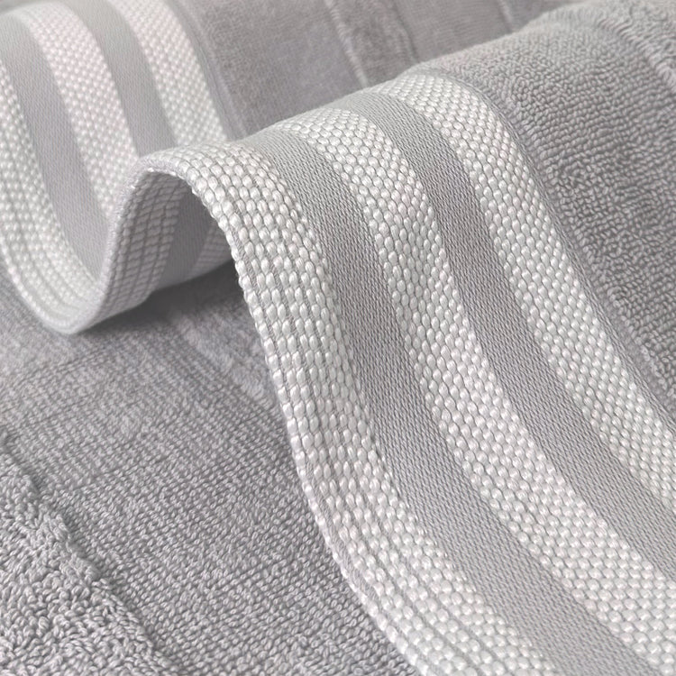 Kathy Ireland 6-Piece Stripe Jacquard Kyoto Towel Set