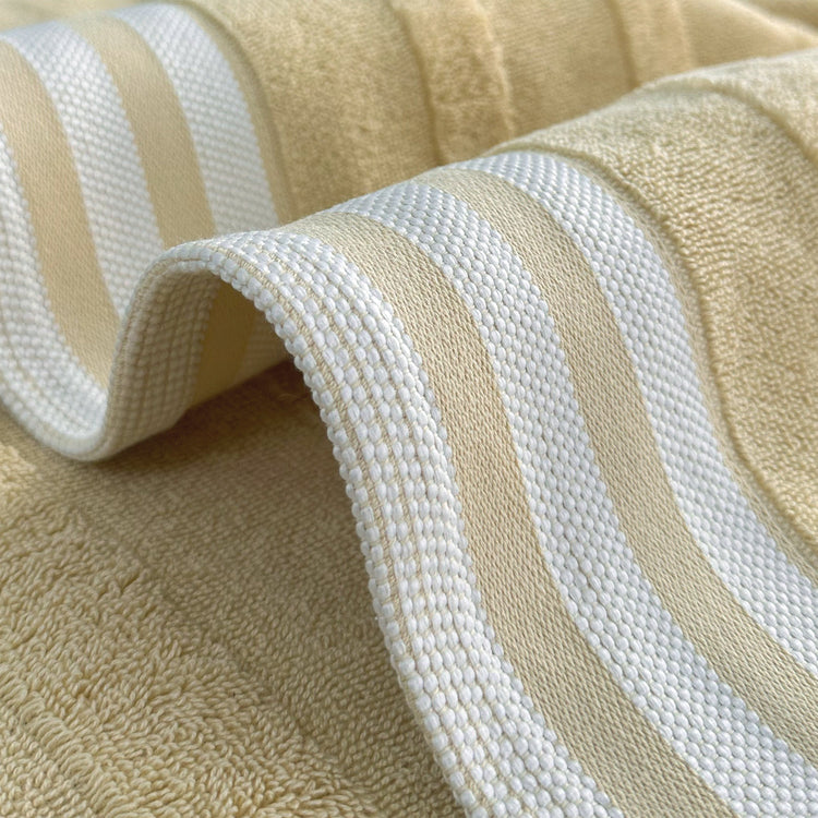Kathy Ireland 6-Piece Stripe Jacquard Kyoto Towel Set