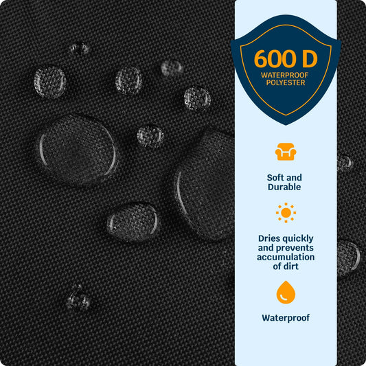 Black stadium seat with armrests, cup holder, and tablet stand on a white background