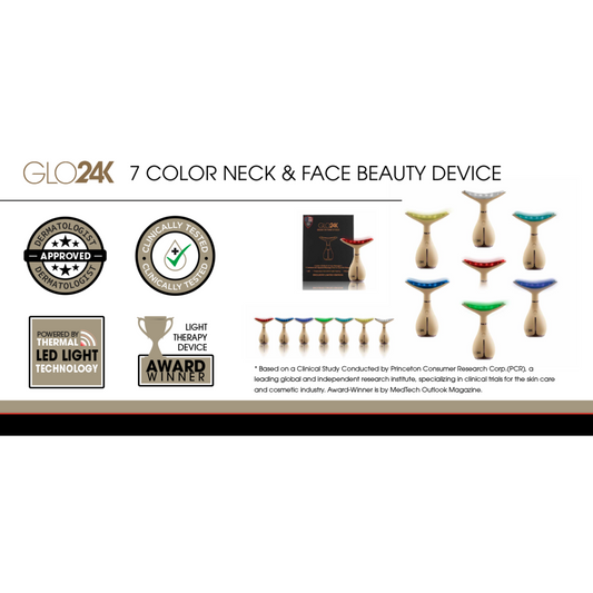 7 Color LED Neck and Face Beauty Device