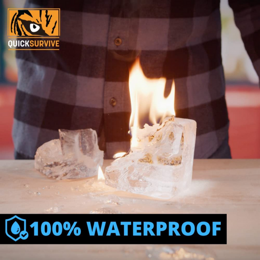 Super-Easy to use Fire Starters - 100% Waterproof