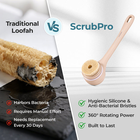 SCRUBPRO Electric Body Brush