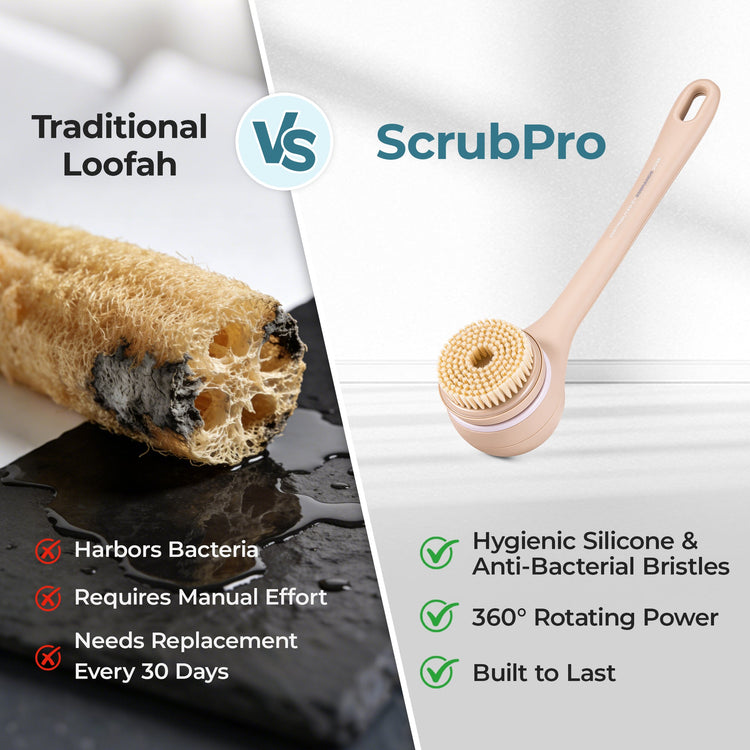 SCRUBPRO Electric Body Brush
