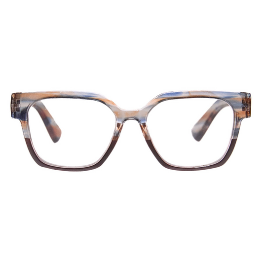 PRECISE - 2 PACK READERS - GREY+BLUE/BROWN