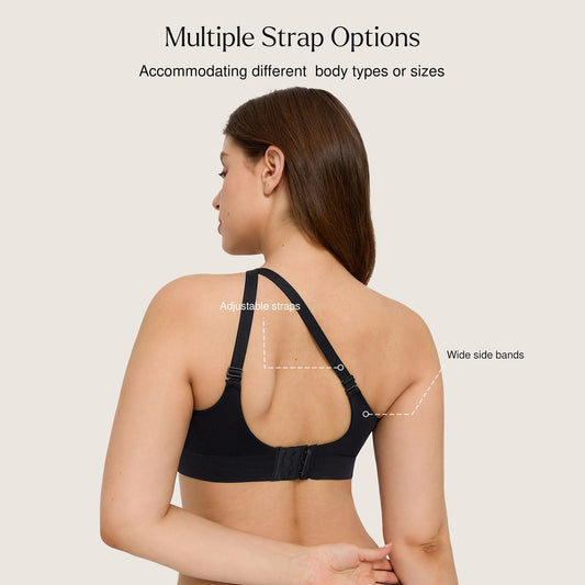 ContourLift™ Wireless Seamless Shaping Push Up Bra - Black