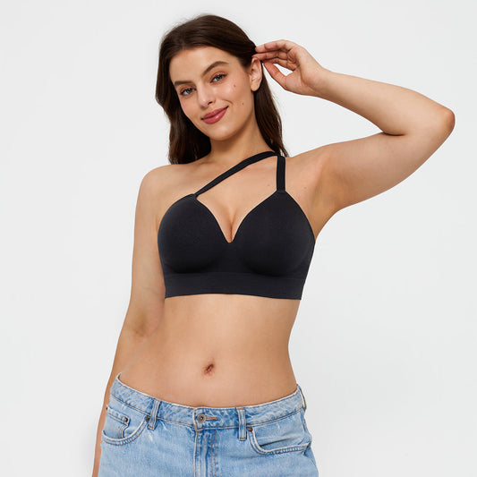 ContourLift™ Wireless Seamless Shaping Push Up Bra - Black