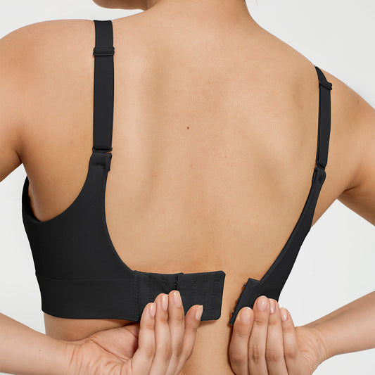 ContourLift™ Wireless Seamless Shaping Push Up Bra - Black