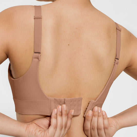 ContourLift™ Wireless Seamless Shaping Push Up Bra - Coffee
