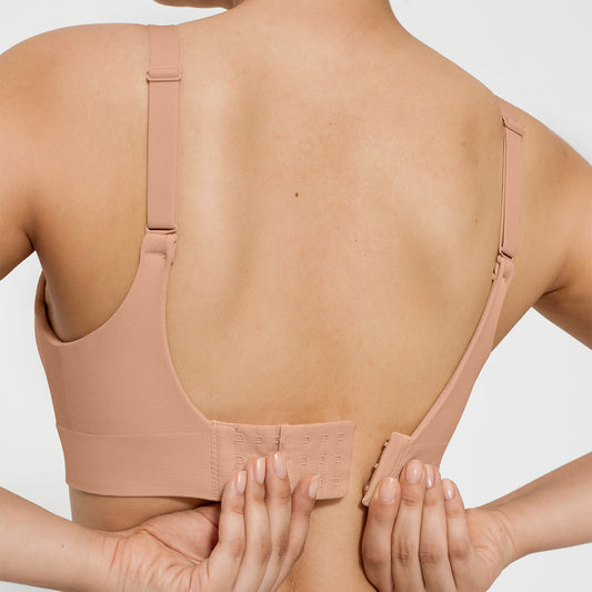 ContourLift™ Wireless Seamless Shaping Push Up Bra - Dark Beige