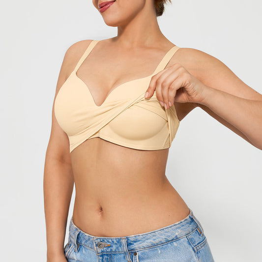 ContourLift™ Wireless Seamless Shaping Push Up Bra - Beige
