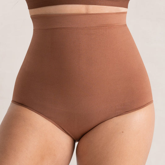 High-Waisted Shaper Panty - Latte
