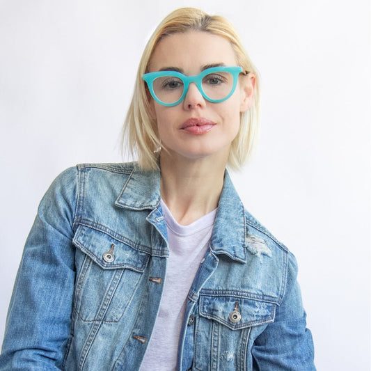 MARGO - 2 PACK READERS - GREEN+TURQUOISE