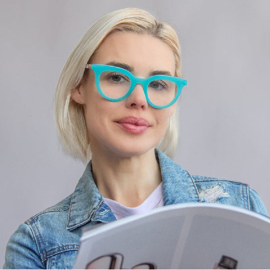 MARGO - 2 PACK READERS - GREEN+TURQUOISE