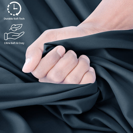 1800 Series Premium Sheets Set - Navy Blue