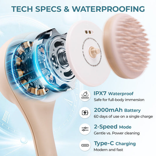SCRUBPRO Electric Body Brush