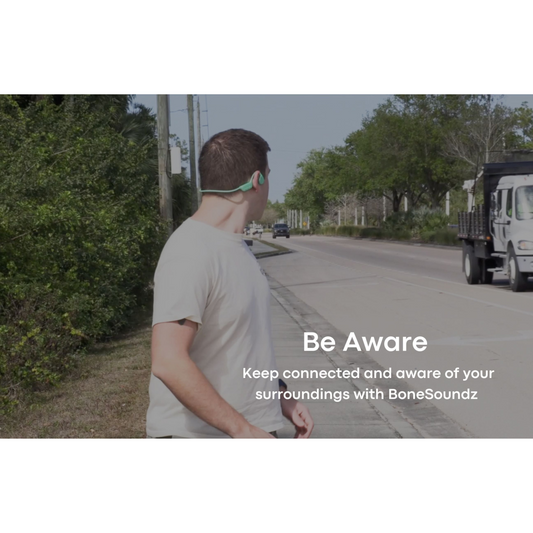 Aware Pro Bone Conduction Headphones with Travel Case