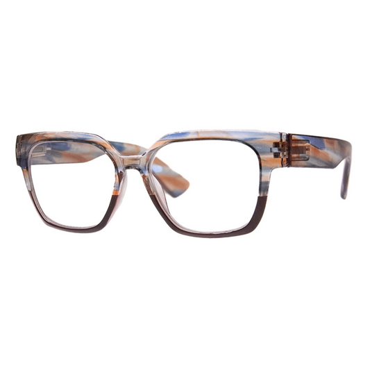 PRECISE - 2 PACK READERS - GREY+BLUE/BROWN
