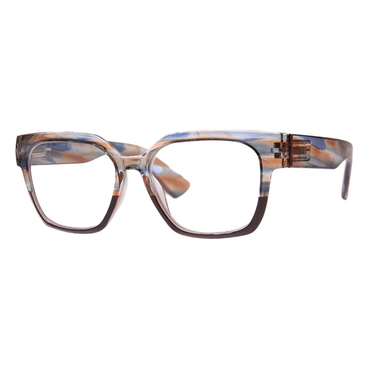 PRECISE - 2 PACK READERS - GREY+BLUE/BROWN