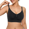 Seamless Comfort Removable Pad Everyday Bra - Black