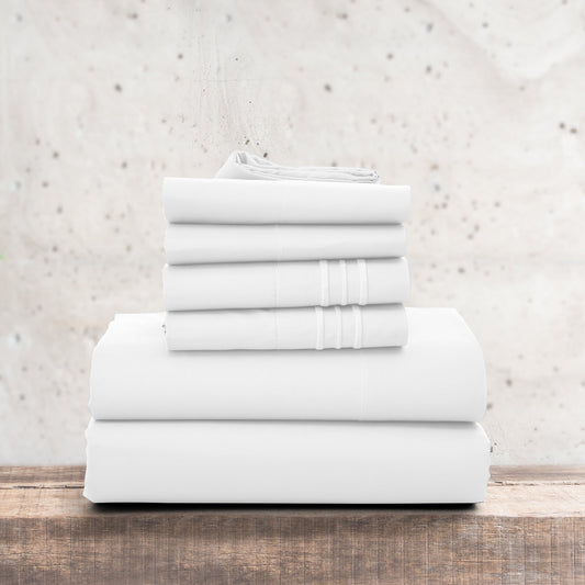 1800 Series Premium Sheets Set - White