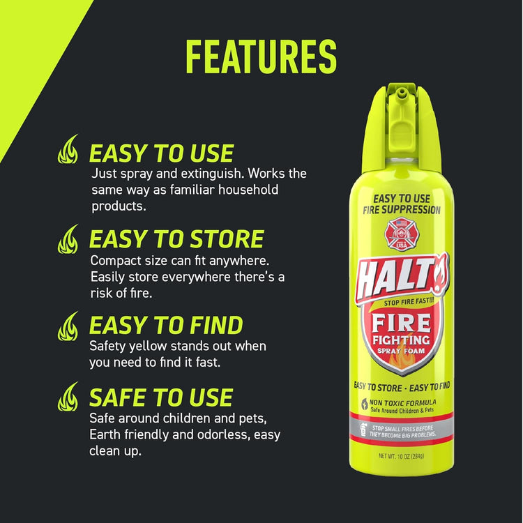 Halt Fire Fighting Spray Foam - Single