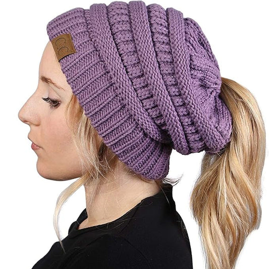 Women's Ponytail Beanie