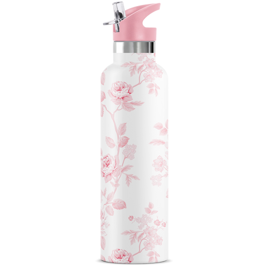 Blush 25 oz Insulated Water Bottle