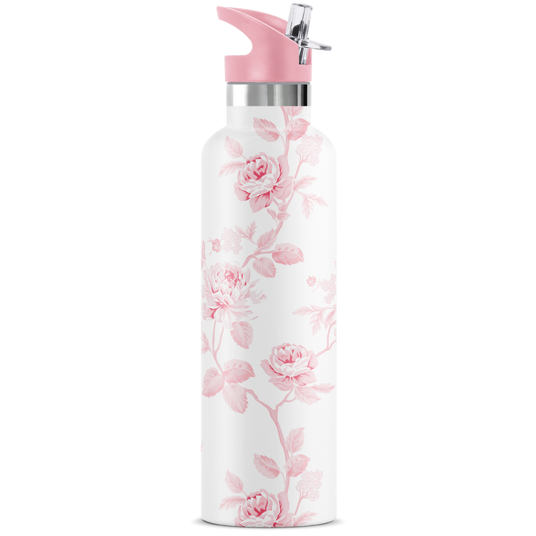 Blush 25 oz Insulated Water Bottle