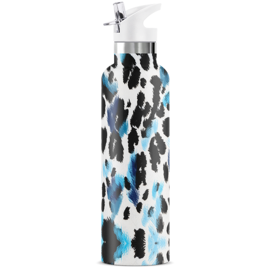 Leopard 25 oz Insulated Water Bottle