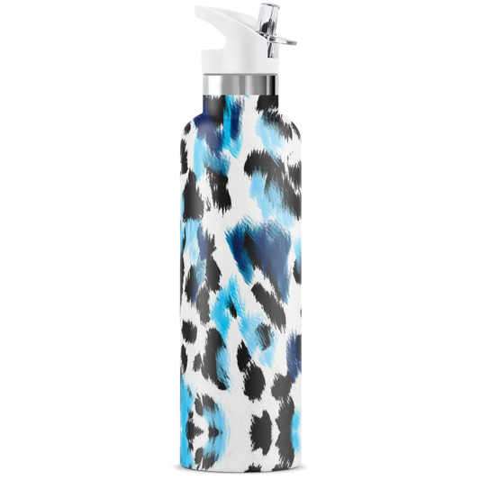 Leopard 25 oz Insulated Water Bottle
