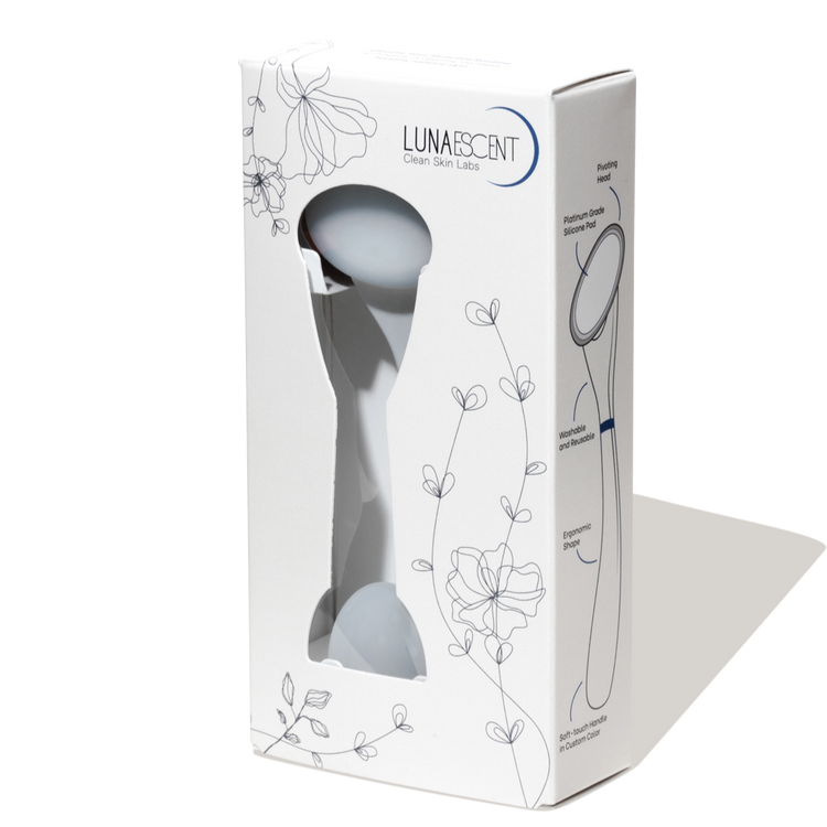 LUNAESCENT Touch-Free Skincare Applicator with Spatula