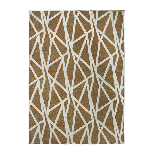 SPECIAL OFFER Intersections Camel Washable Rug
