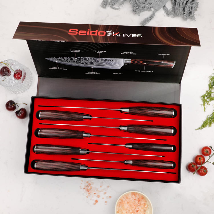 Japanese Master Chef Knife Set - 8-Piece Set
