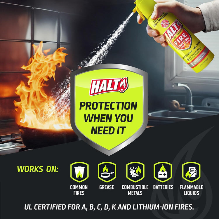 Halt Fire Fighting Spray Foam - Single