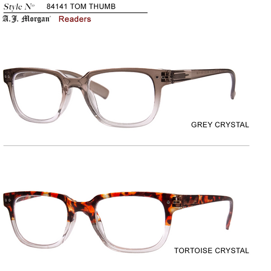 TOM THUMB - 2 PACK READERS - GREY+TORT