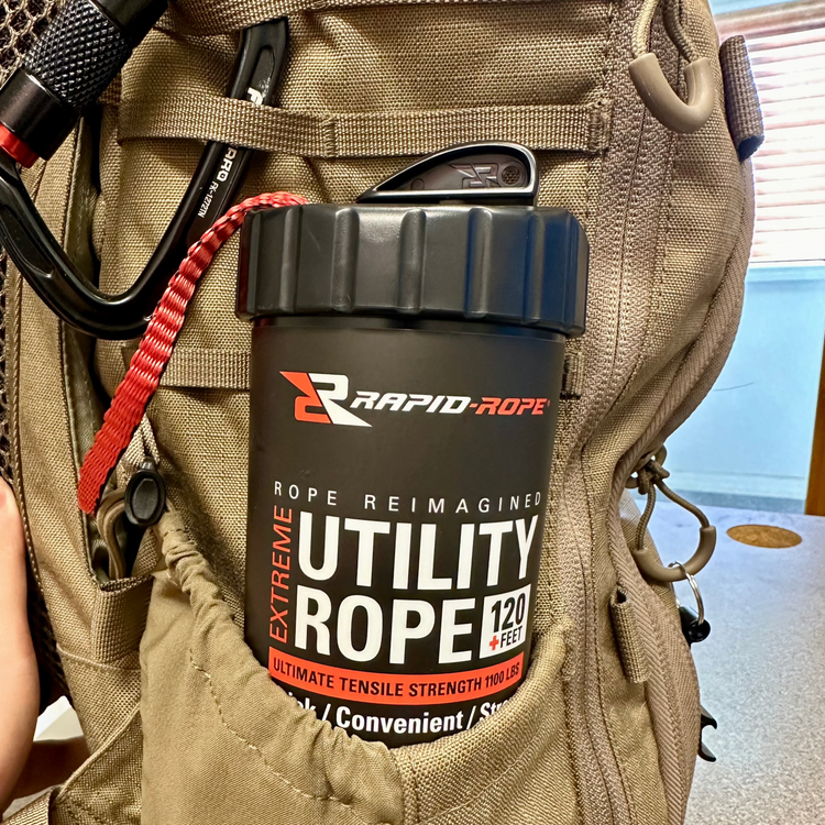 Rapid Rope Canister Combo Red