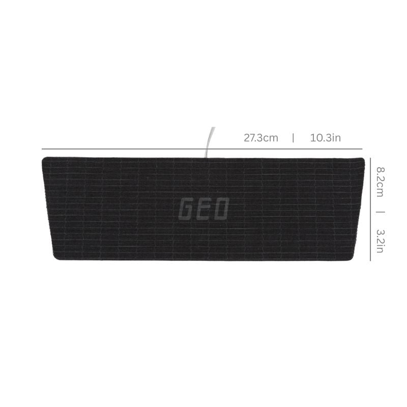 Geo device with measurements