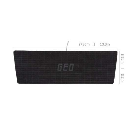 Geo device with measurements