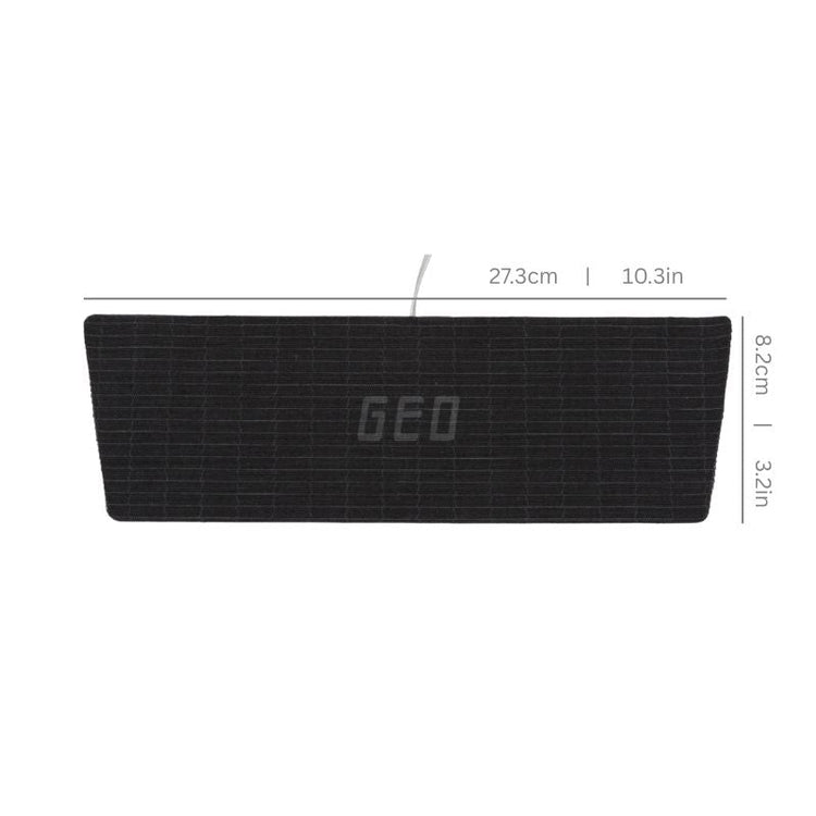 Geo device with measurements