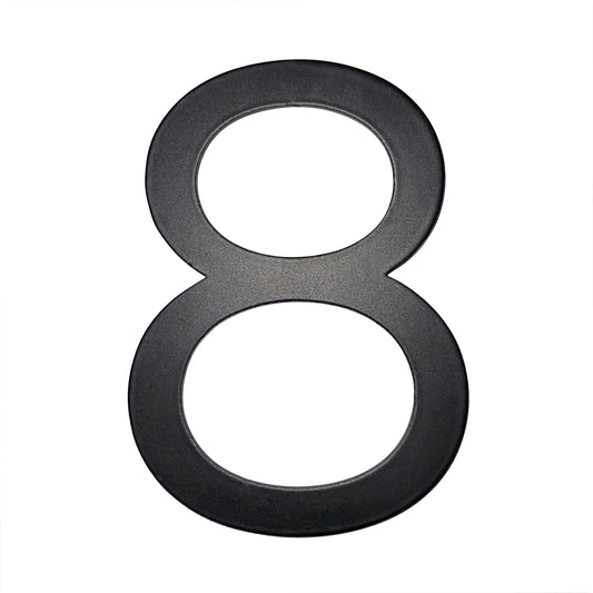 Black Metal House Numbers