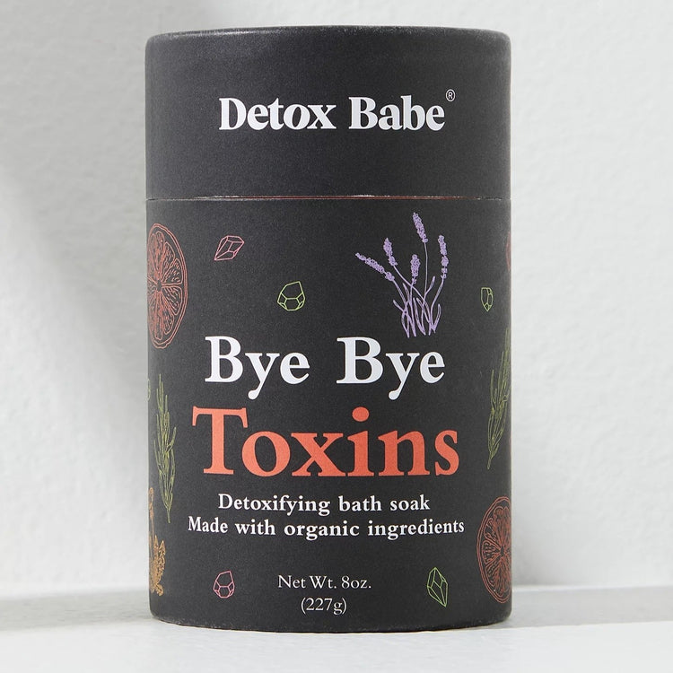 Bye Bye Toxins Organic Detox Bath Salt Soak 8oz