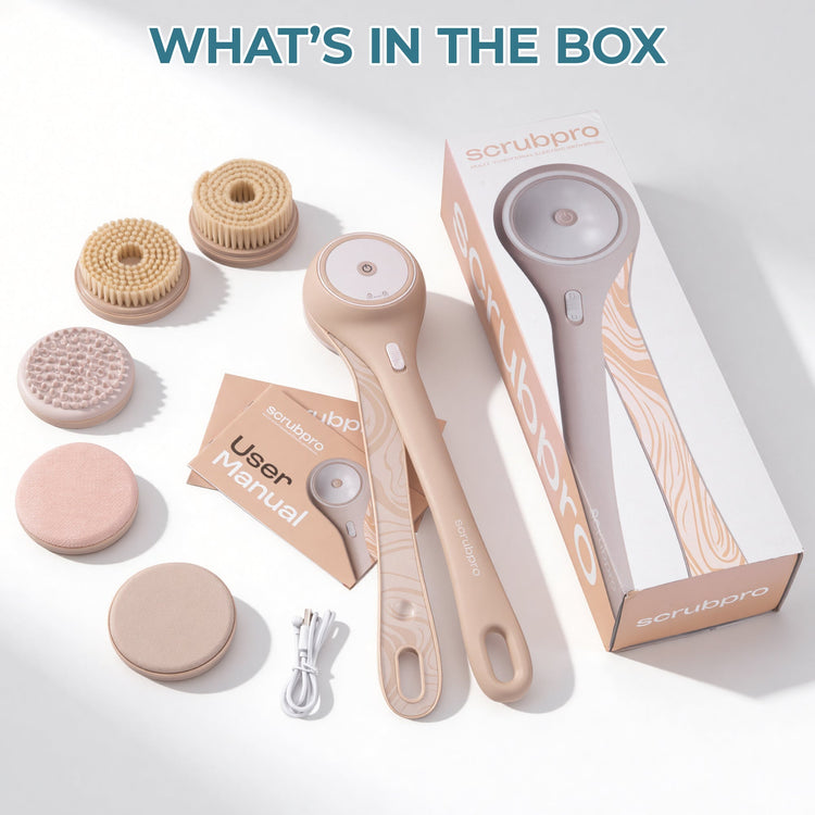 SCRUBPRO Electric Body Brush