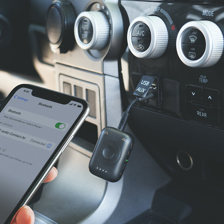 Connect Air Pro 2-in-1 Bluetooth Transmitter & Receiver for Travel