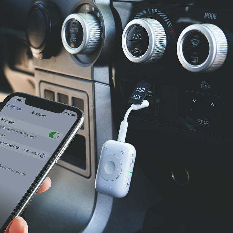 Connect Air Pro 2-in-1 Bluetooth Transmitter & Receiver for Travel