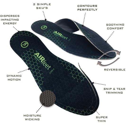 AIRfeet RELIEF O2, 2 Pair Bundle