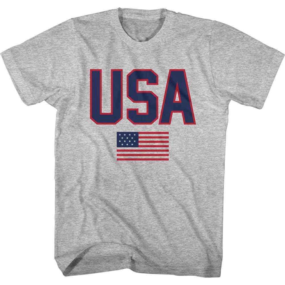 PATRIOTIC FLAG DESIGN T-SHIRT
